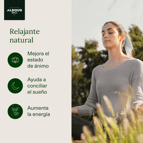 Extracto de Raíz de Ashwagandha KSM-66 ® Ecológico Aldous Bio | 100 Cápsulas