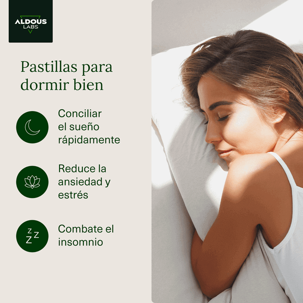 Melatonina con Magnesio, Griffonia, Valeriana y Vitamina B6 Aldous | 250 Cápsulas